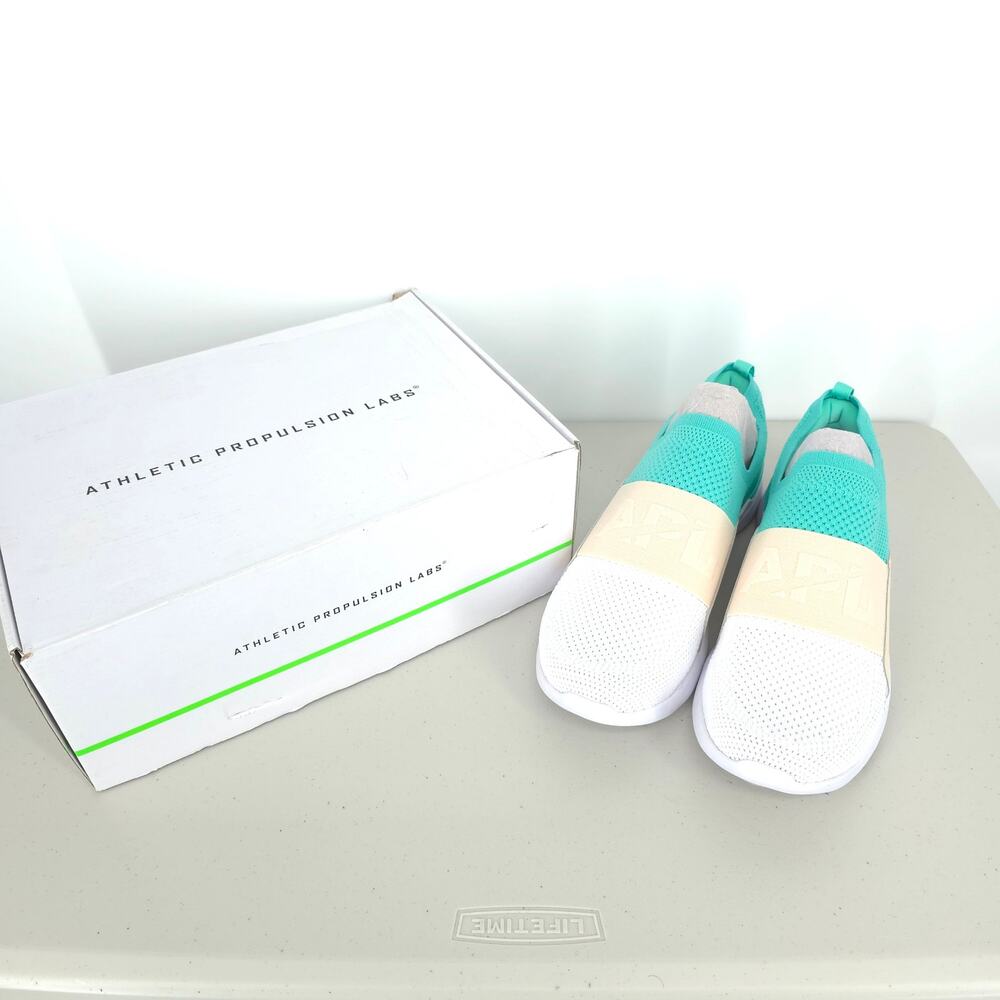 Athletic Propulsion Labs APL Techloom Bliss Mint/Beach/White Shoes Men's 11.5